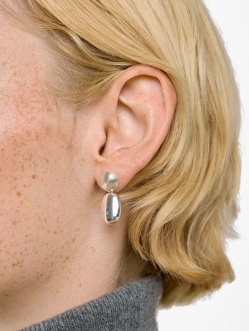 The Carla Earrings in Silver