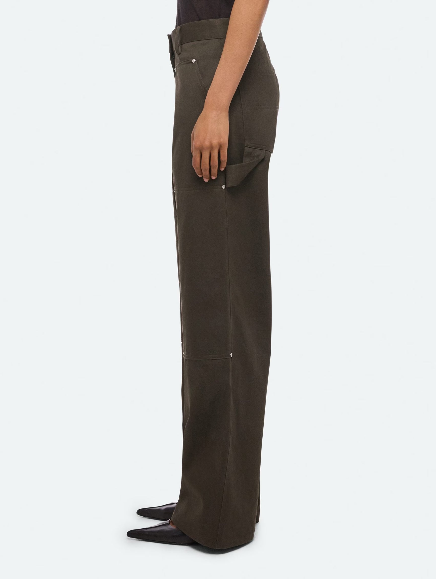 Carpenter Pant in Dark Moss