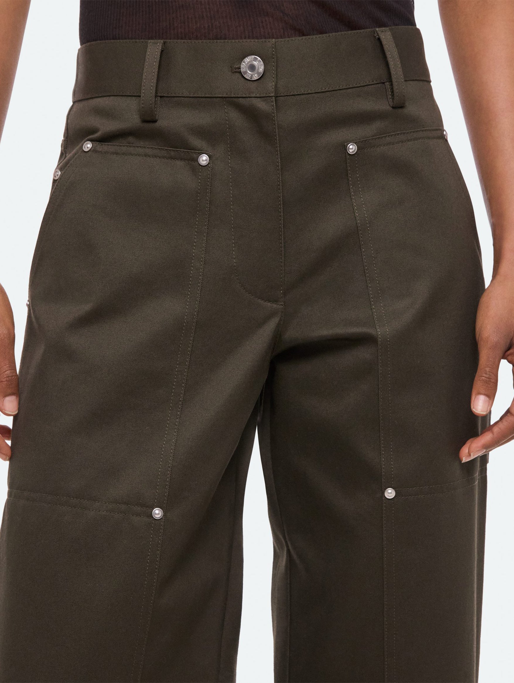 Carpenter Pant in Dark Moss