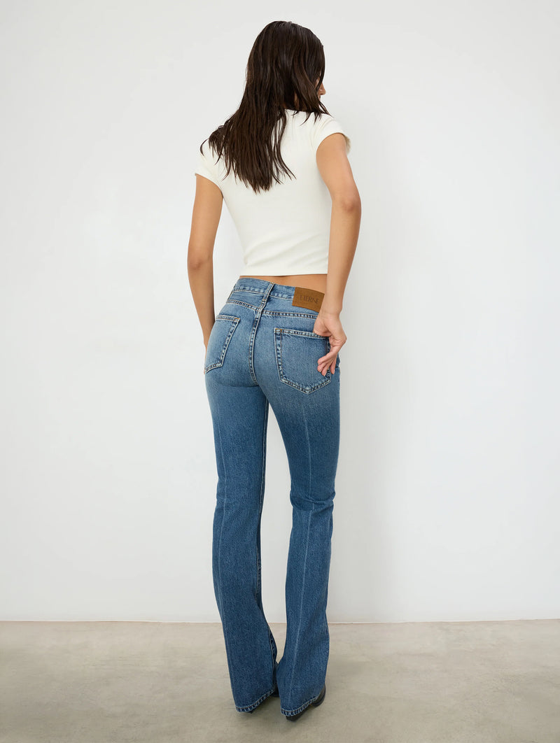 Cash Bootcut Jean in Medium Indigo