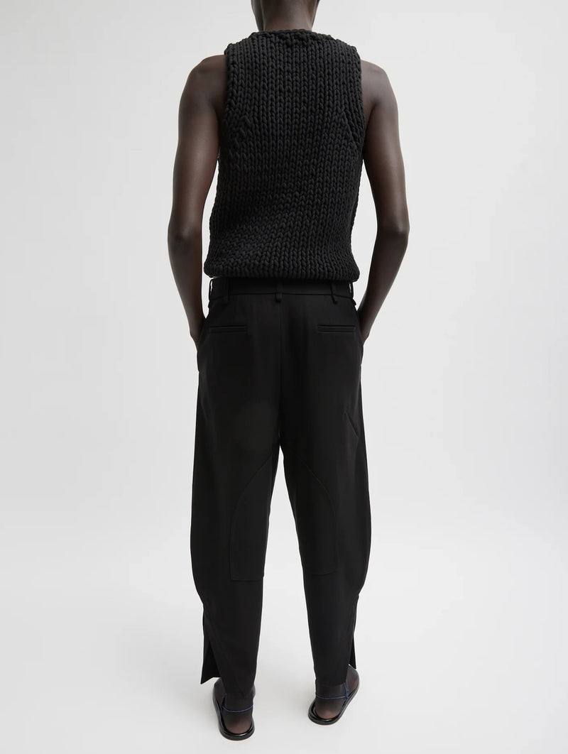 Cavalier Twill Regular Colt Trouser in Black