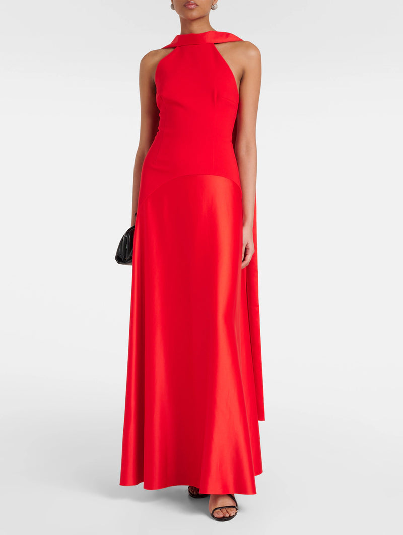 Cece Maxi Dress in Red