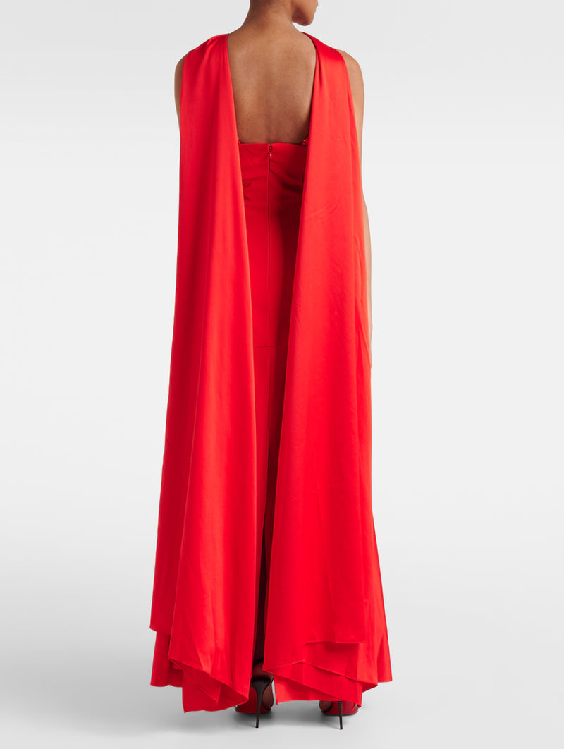 Cece Maxi Dress in Red