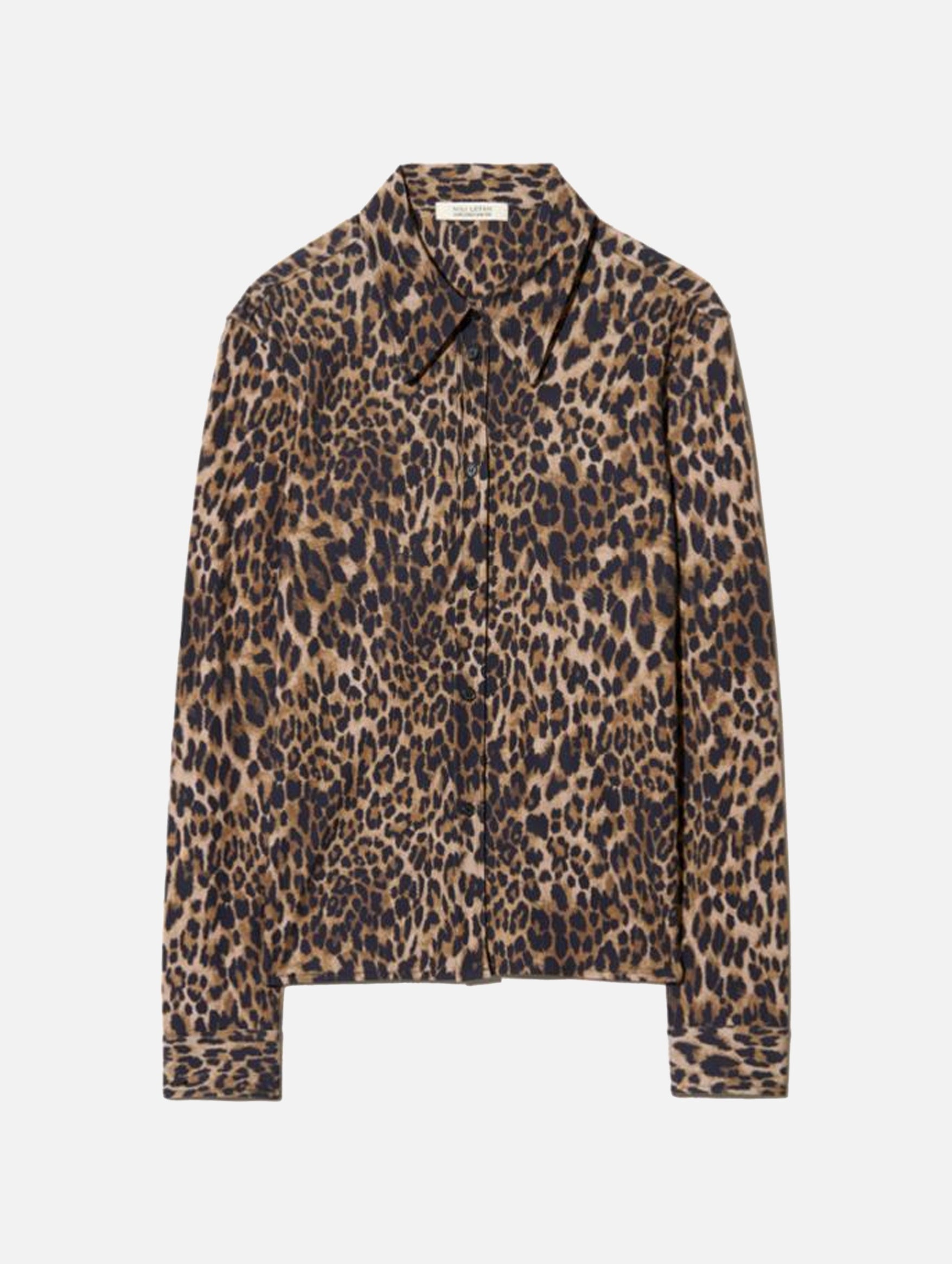 Celestine Shirt in Vintage Leopard Print