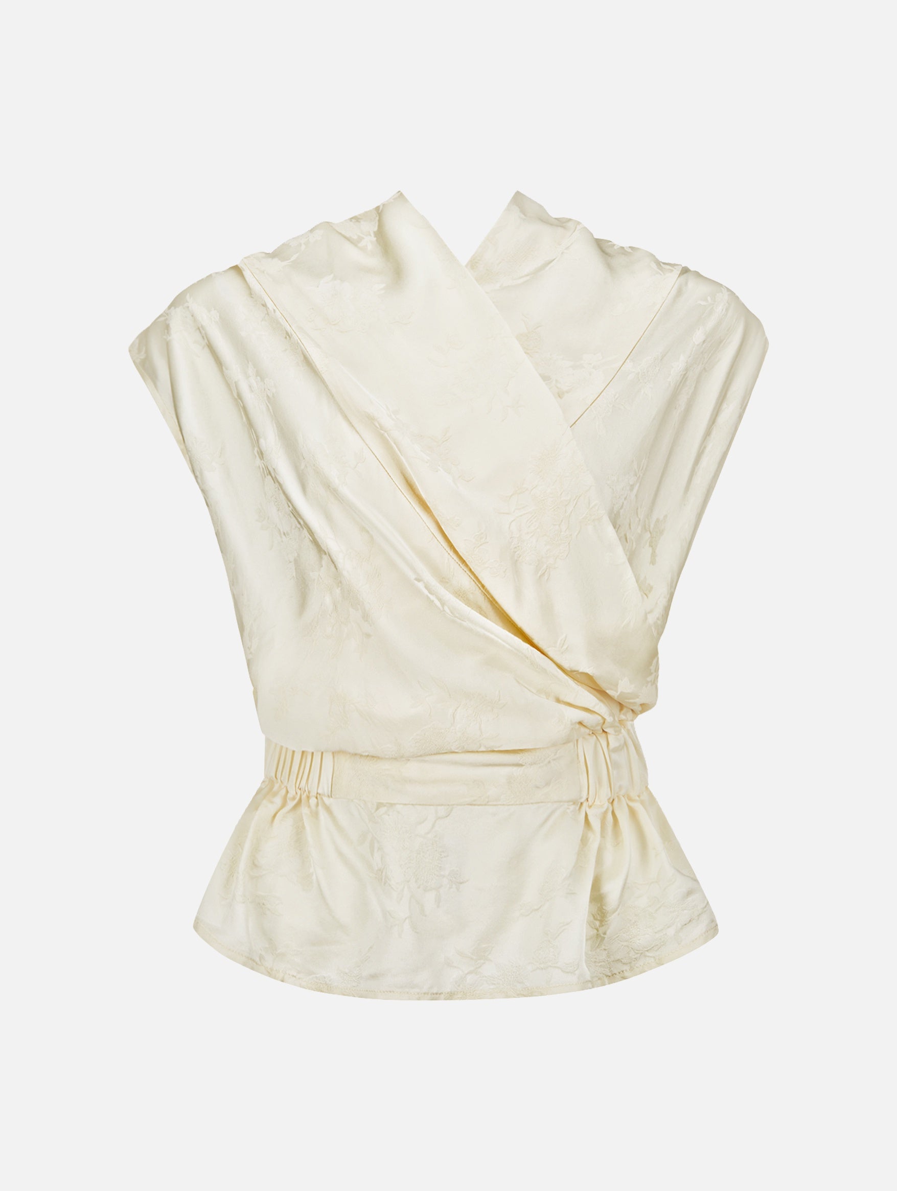 Chaimberlain Top in Ivory Tapestry
