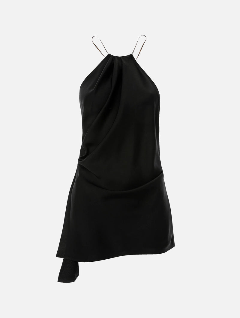 Chain Detail Cami Top in Black