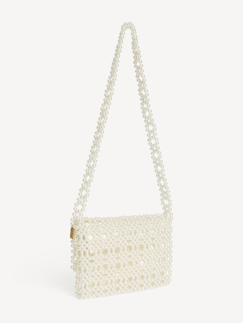 Chaklo Shoulder Bag in Soft White