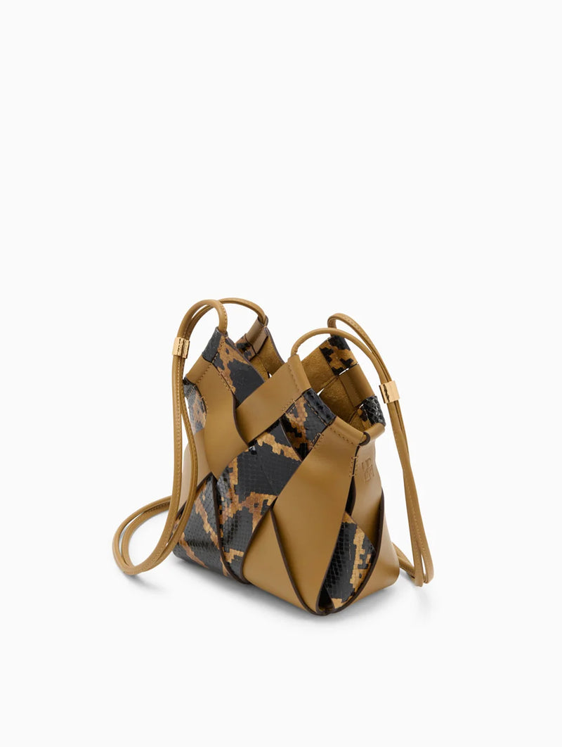 Charlotte Leather Crossbody in Desert