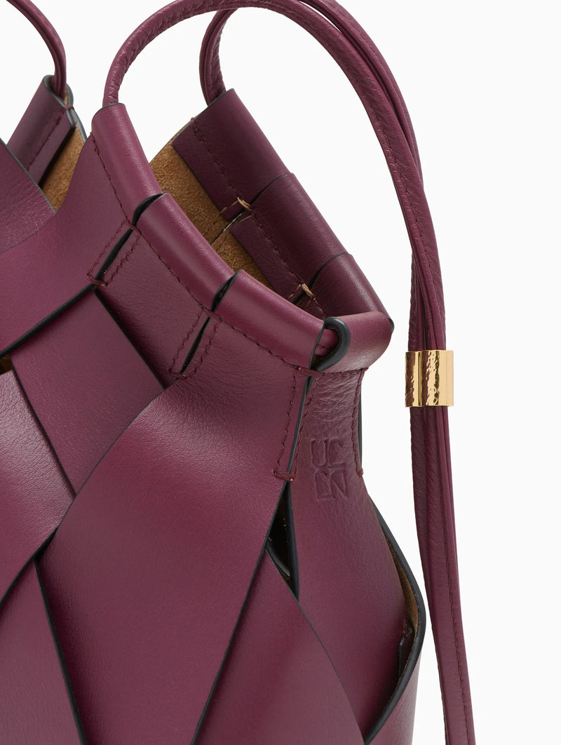 Charlotte Crossbody in Bordeaux