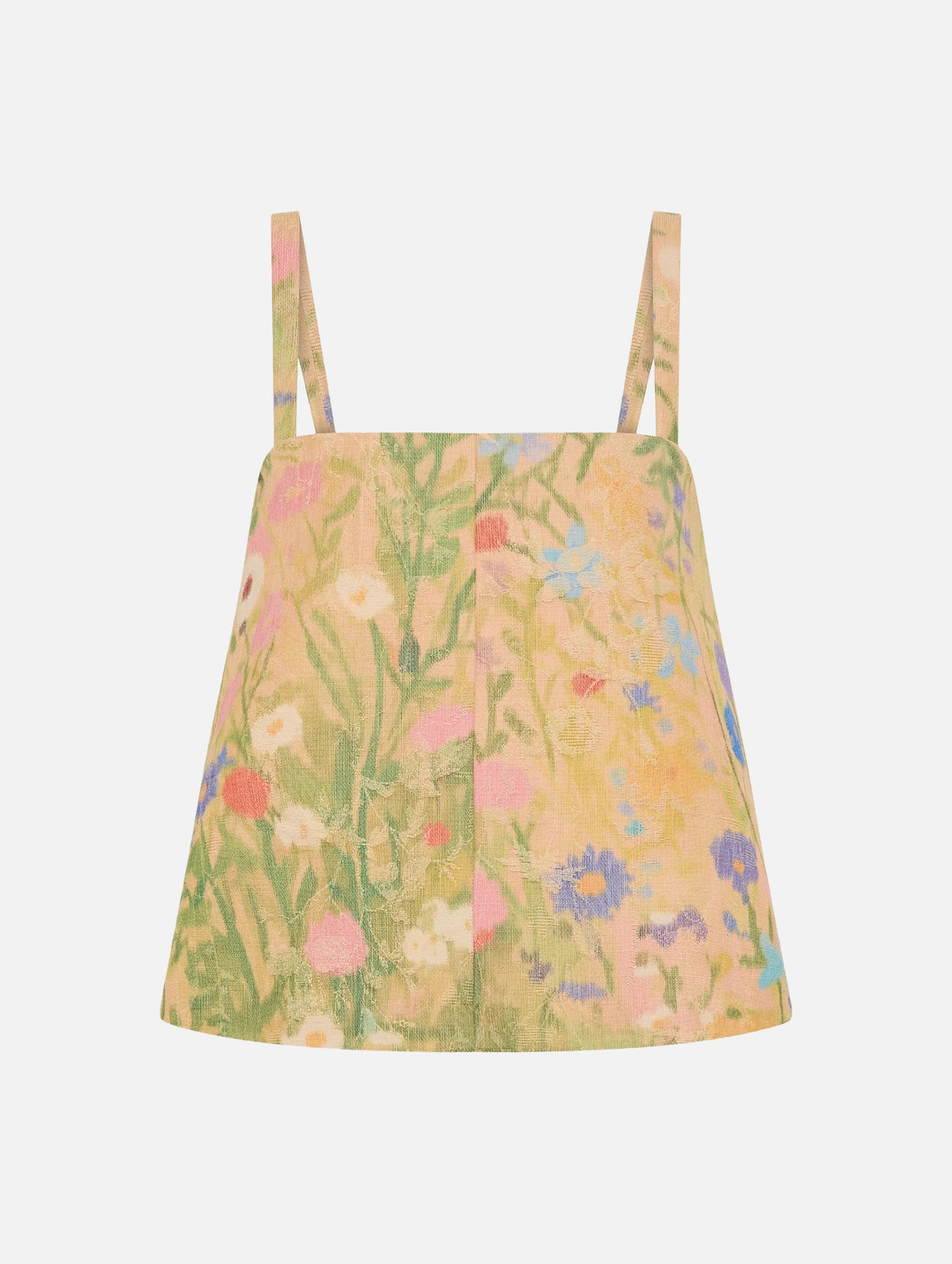 Chasing the Sun Top in Pressed Flowers