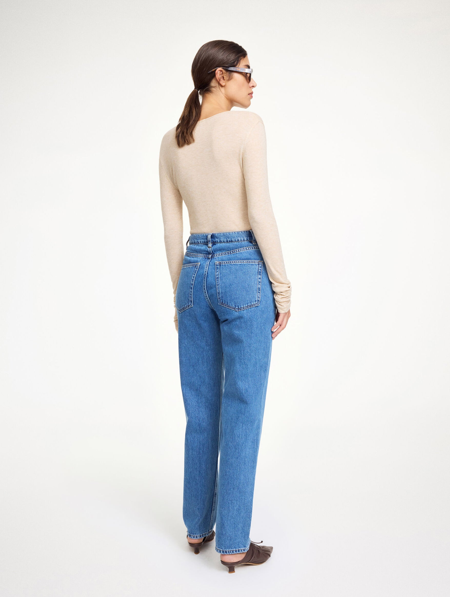 Chicago Jean in Mid Denim Blue