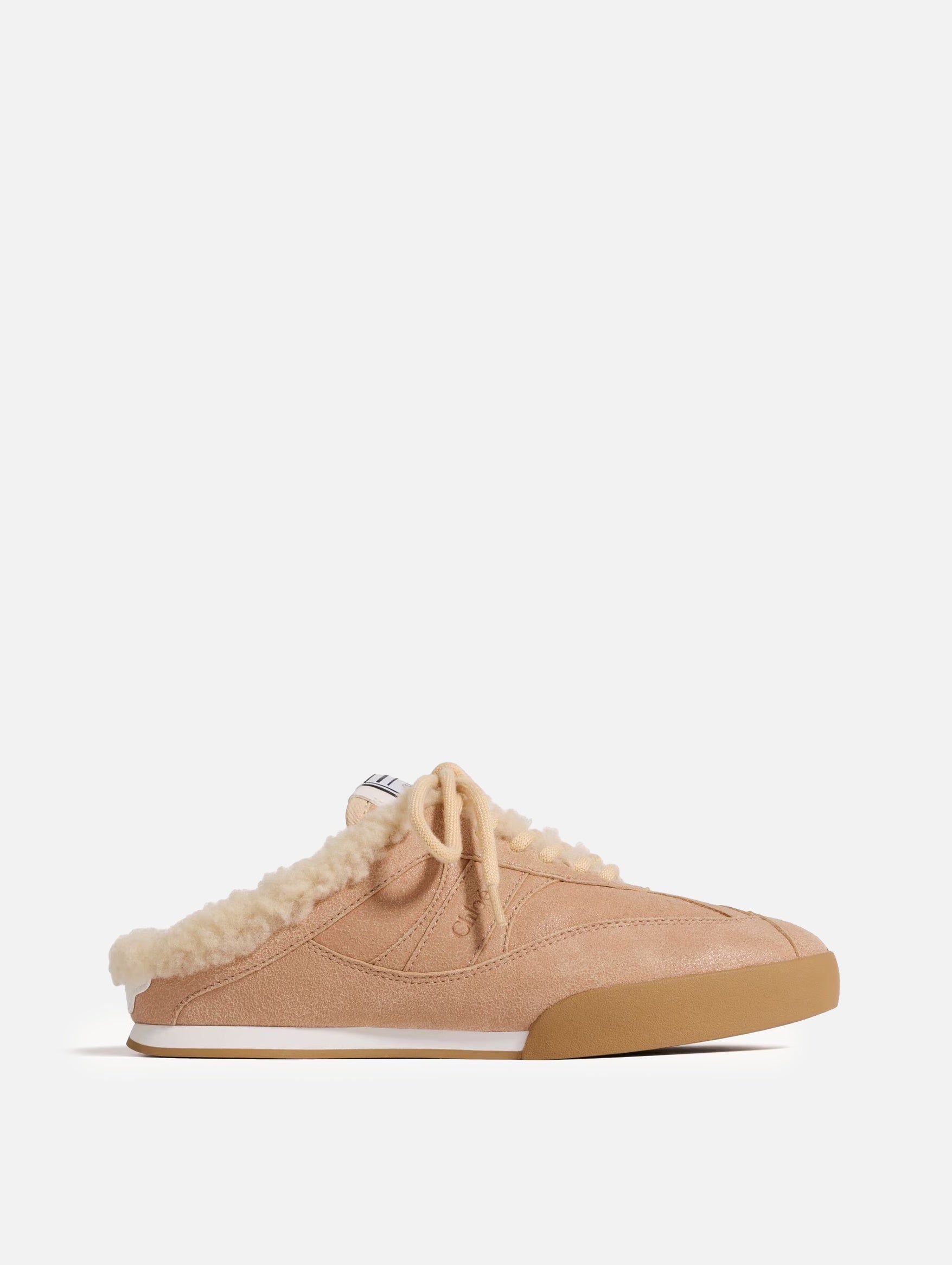 Chloé Kick Sneaker Mule in Authentic Brown