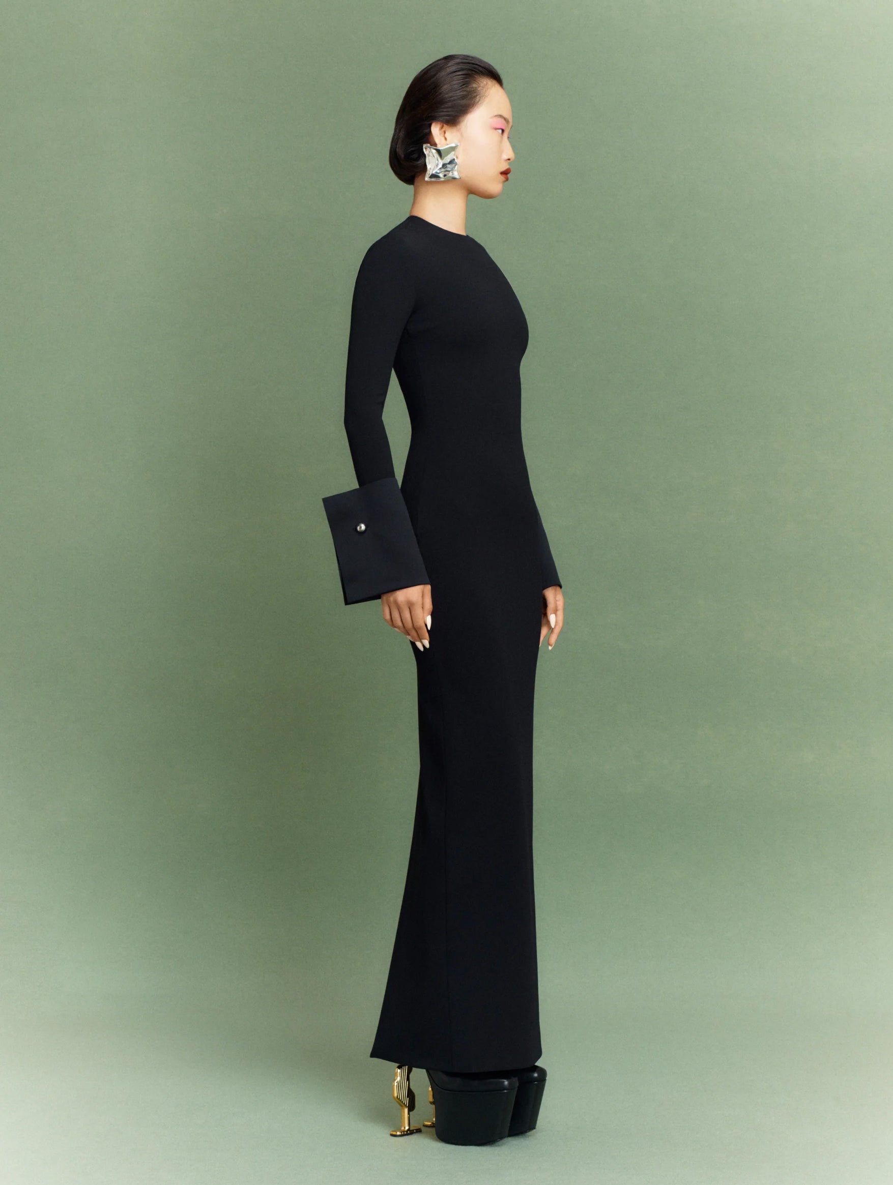 Chloe Maxi Dress in Black