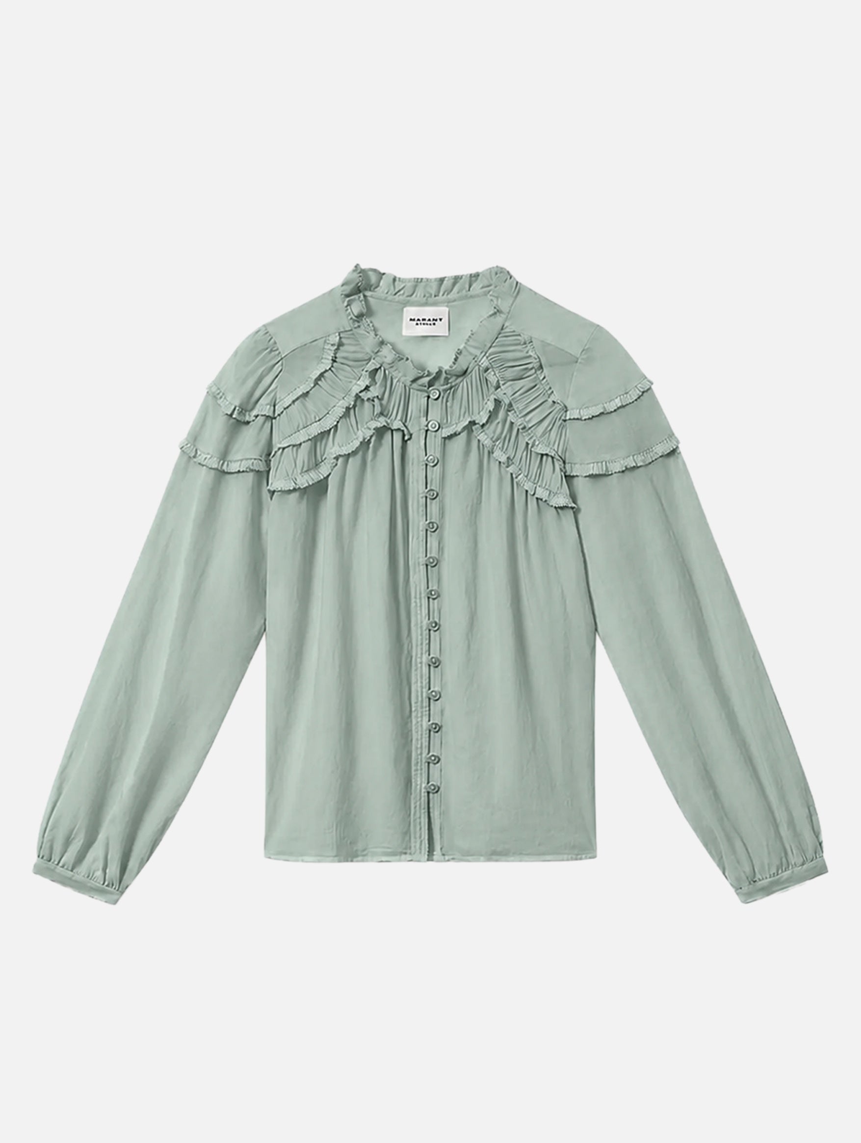 Christa Top in Sage
