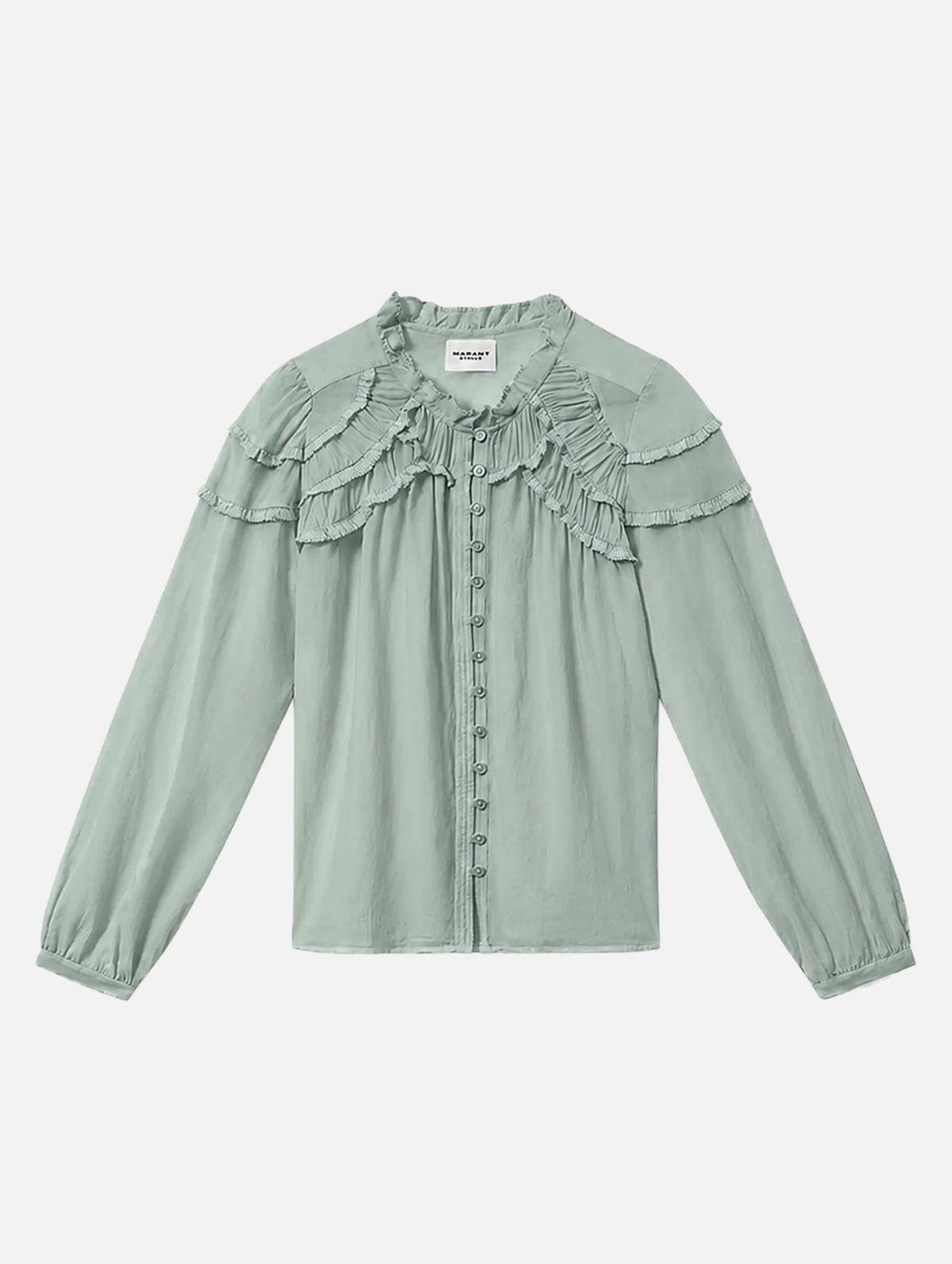 Christa Top in Sage
