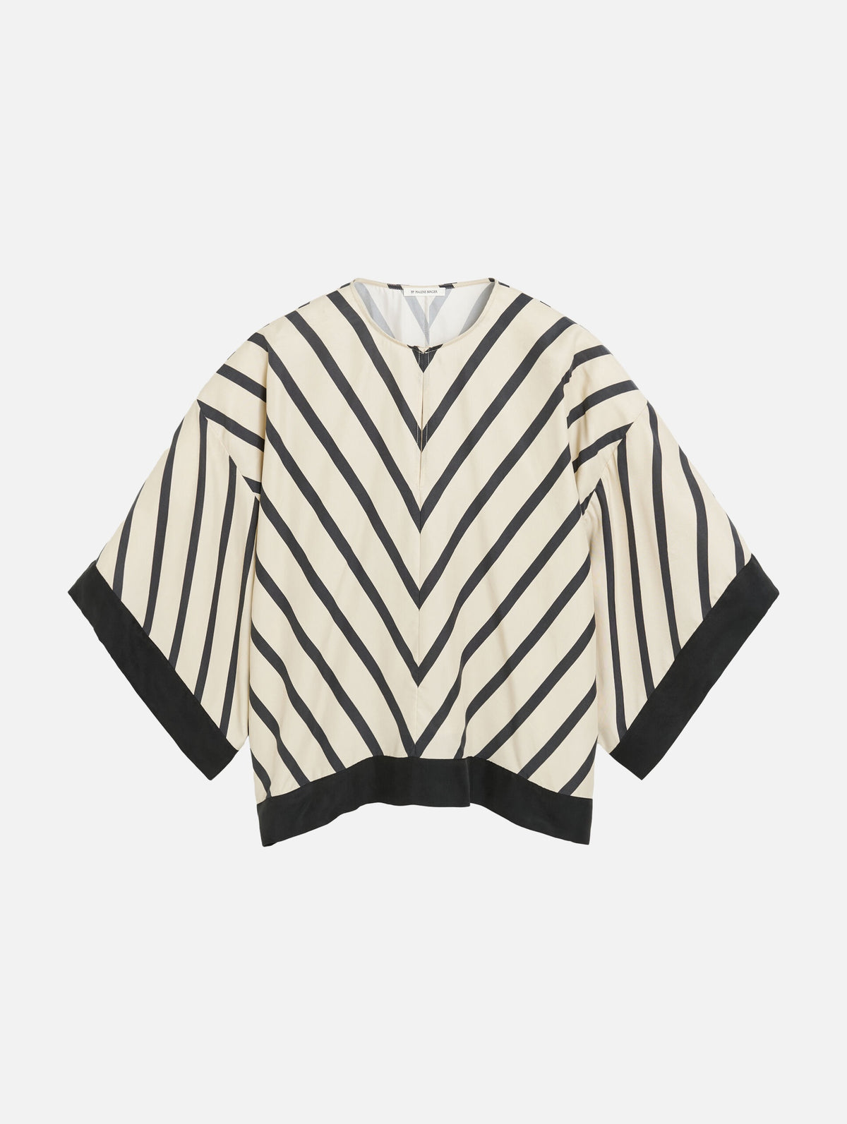 Cicie Blouse in Diagonal Stripe