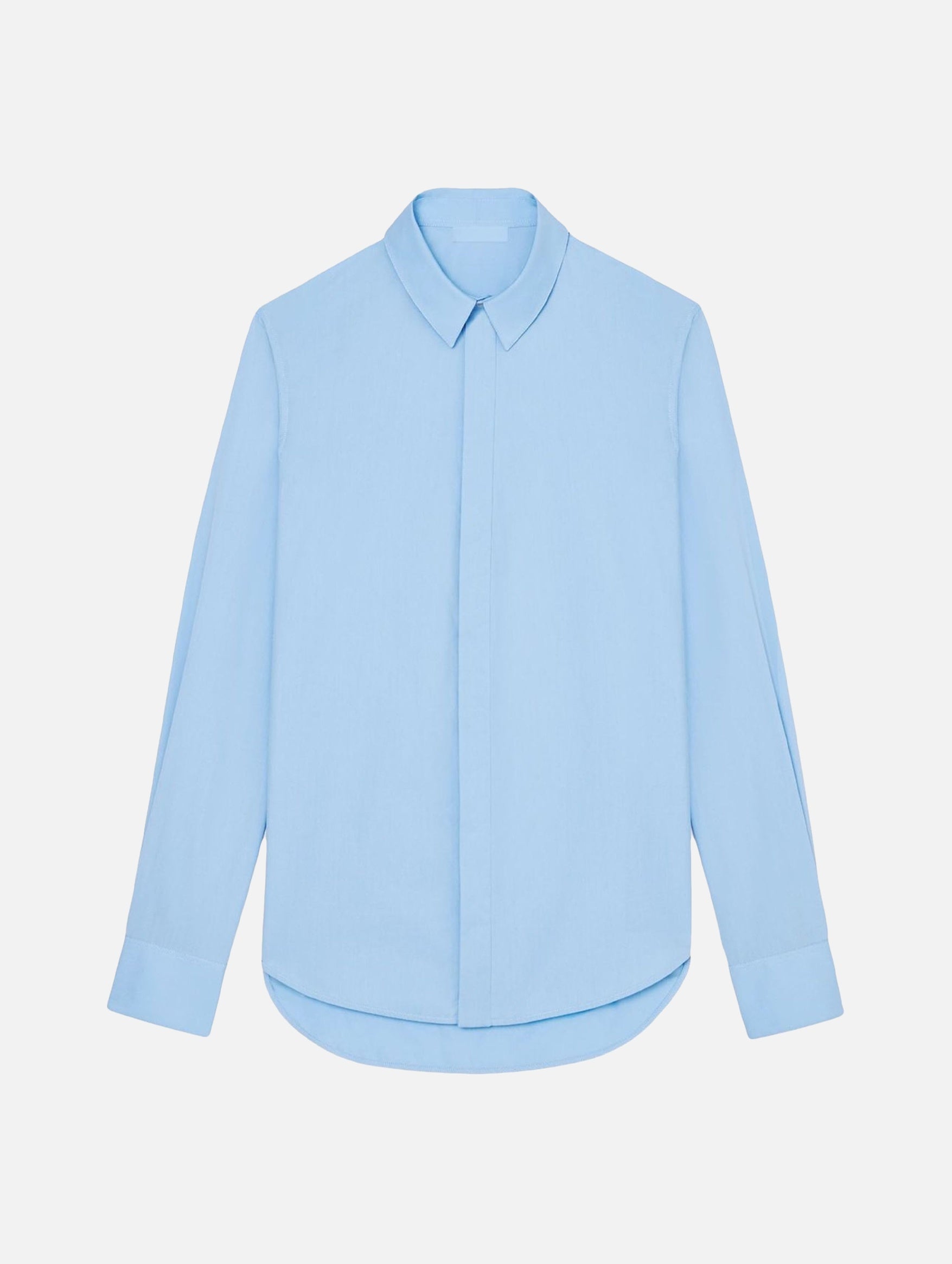 Classic Cotton Shirt in Blue