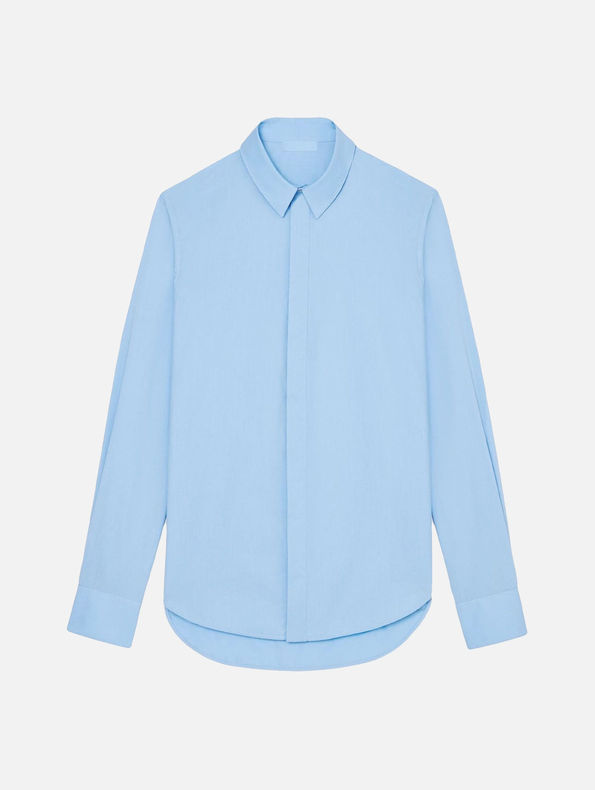 Classic Cotton Shirt in Blue