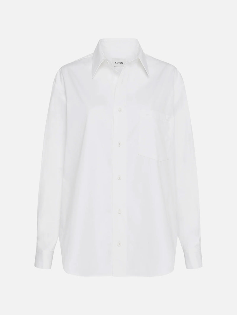Classic Pocket Shirt in White