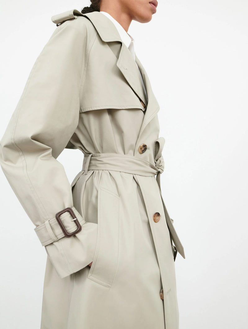 Classic Trench Coat in Cement