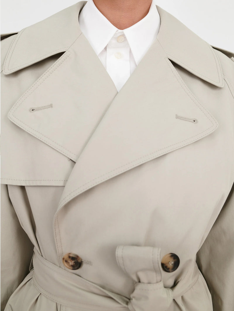 Classic Trench Coat in Cement