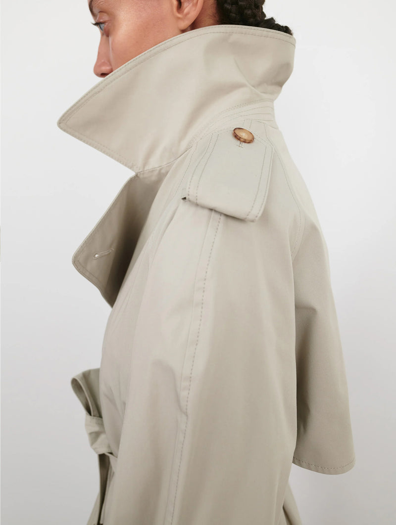Classic Trench Coat in Cement
