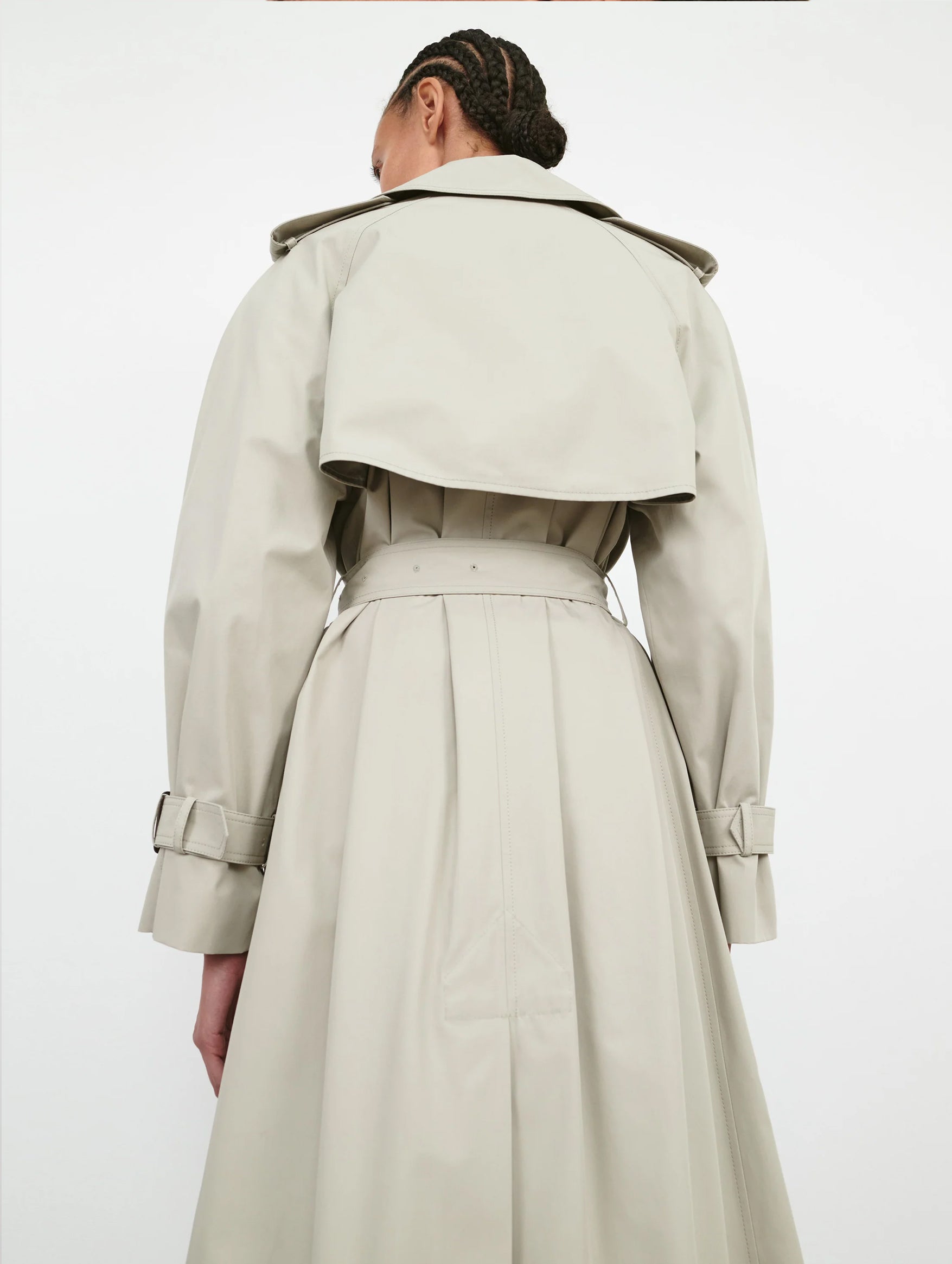 Classic Trench Coat in Cement