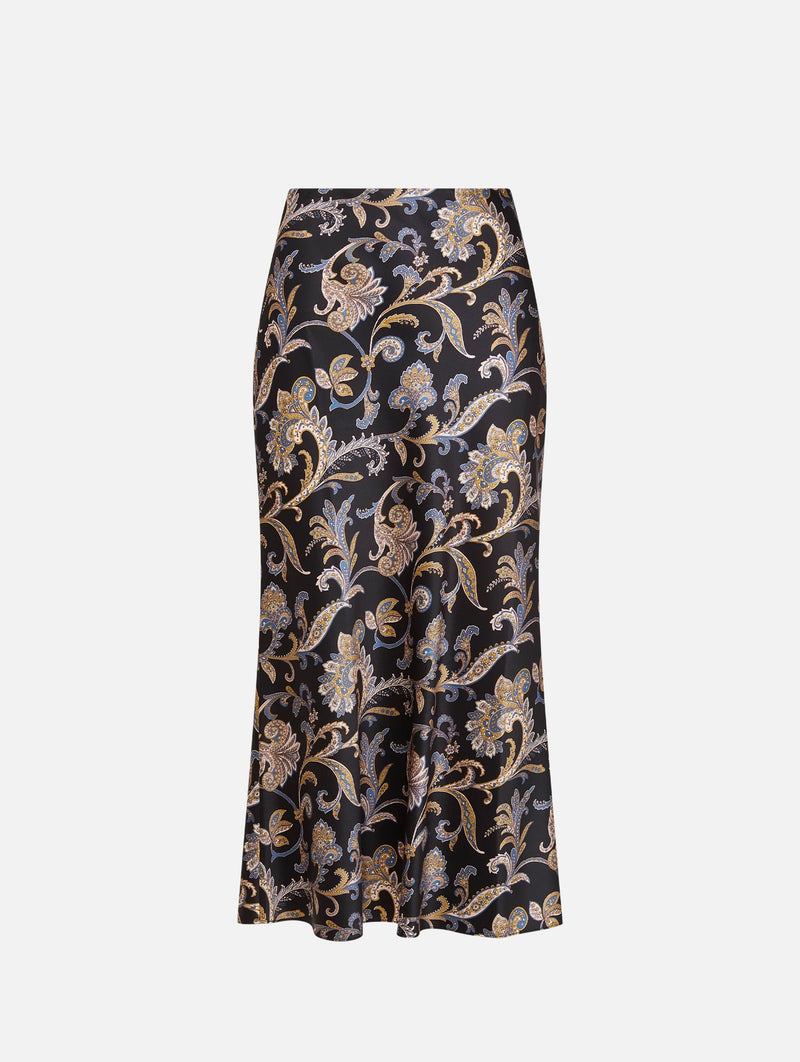 Clover Skirt in Black Multi