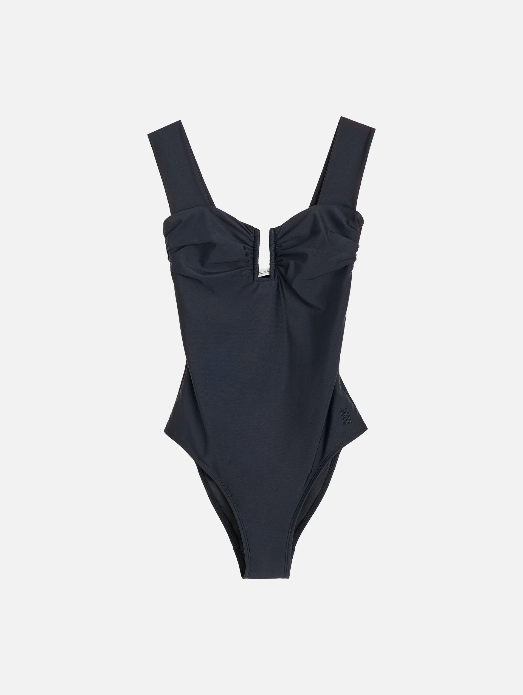 Cocessia Flat Swimsuit in Black