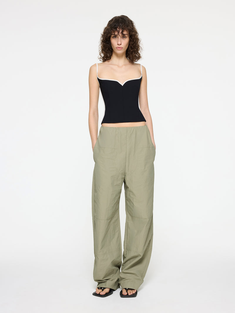 Cocoon Trackpant in Clay