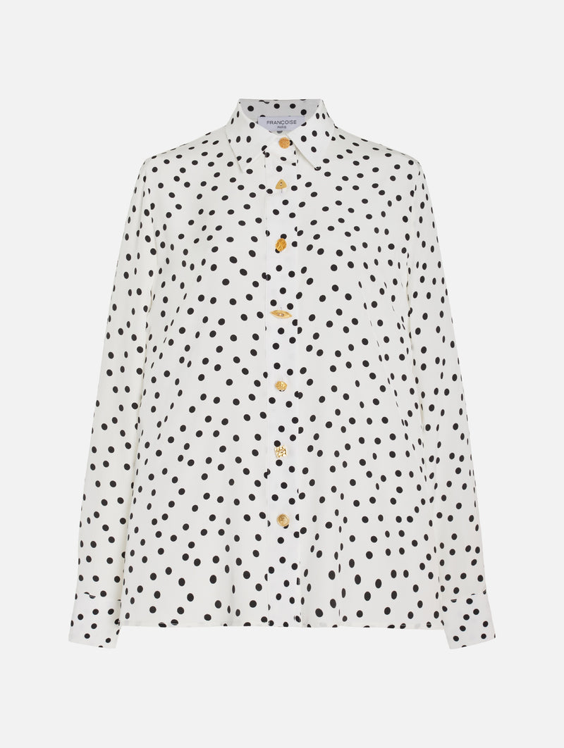Constance Shirt in Polka Dots