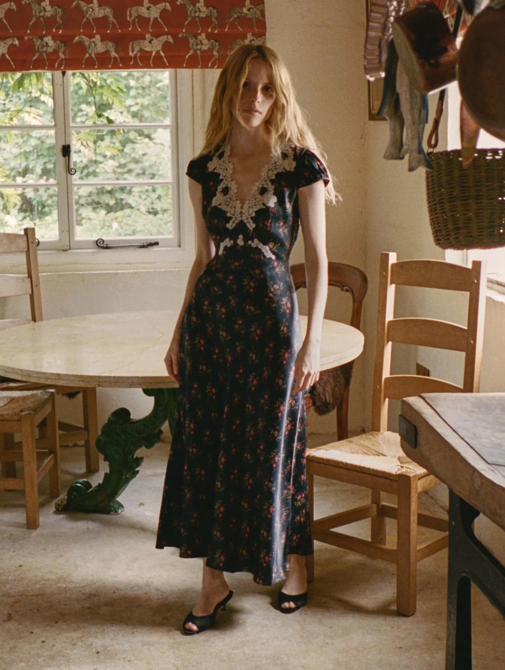 Coraline Dress in Fleur Du Palais