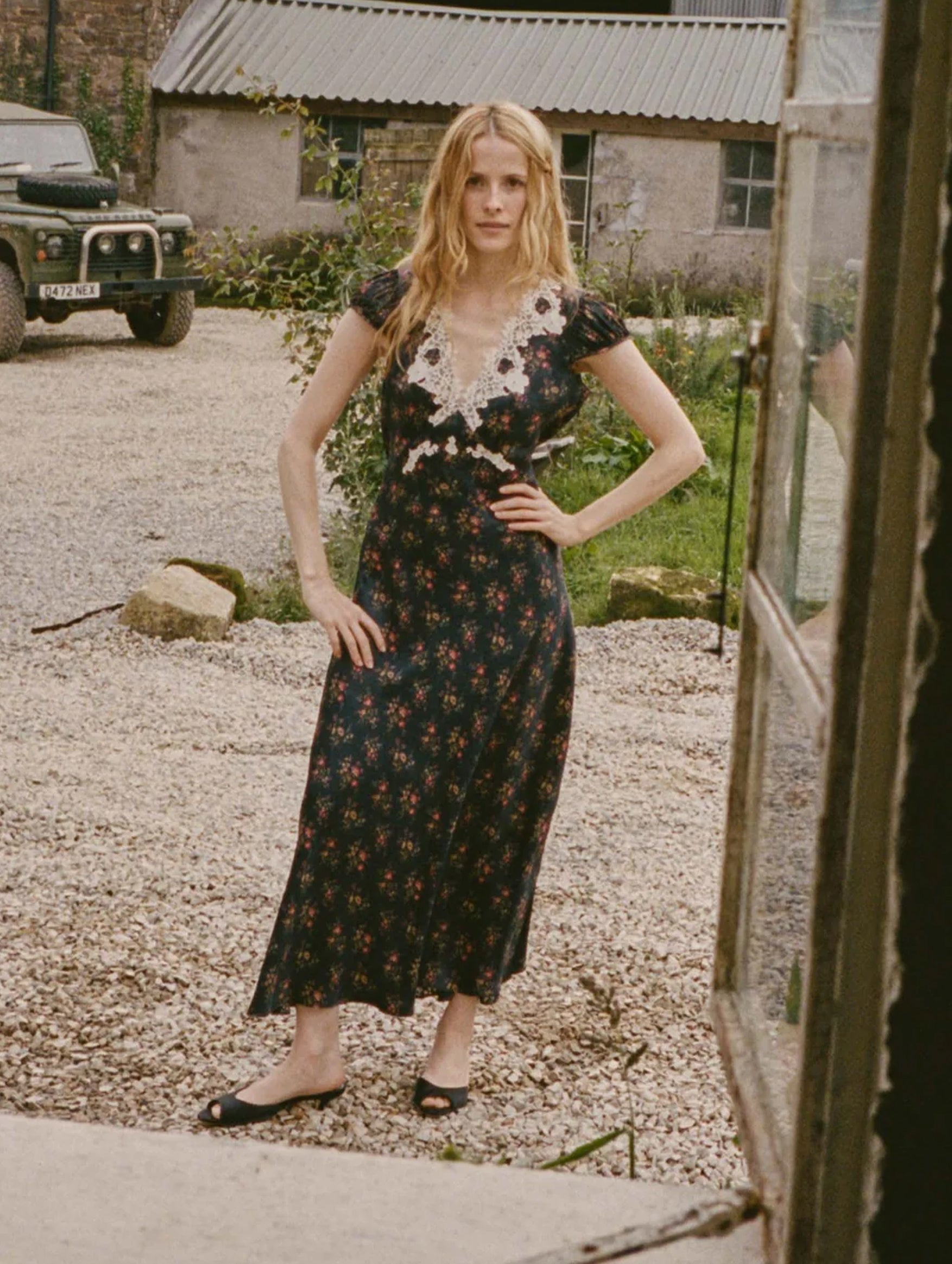 Coraline Dress in Fleur Du Palais