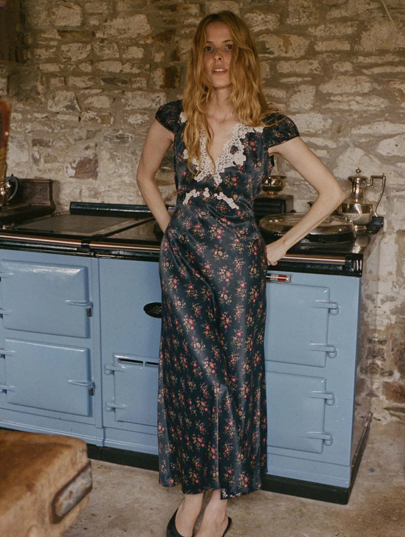 Coraline Dress in Fleur Du Palais