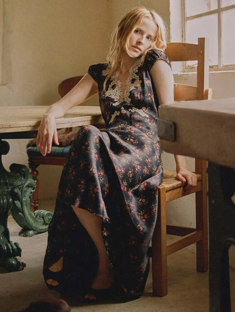 Coraline Dress in Fleur Du Palais