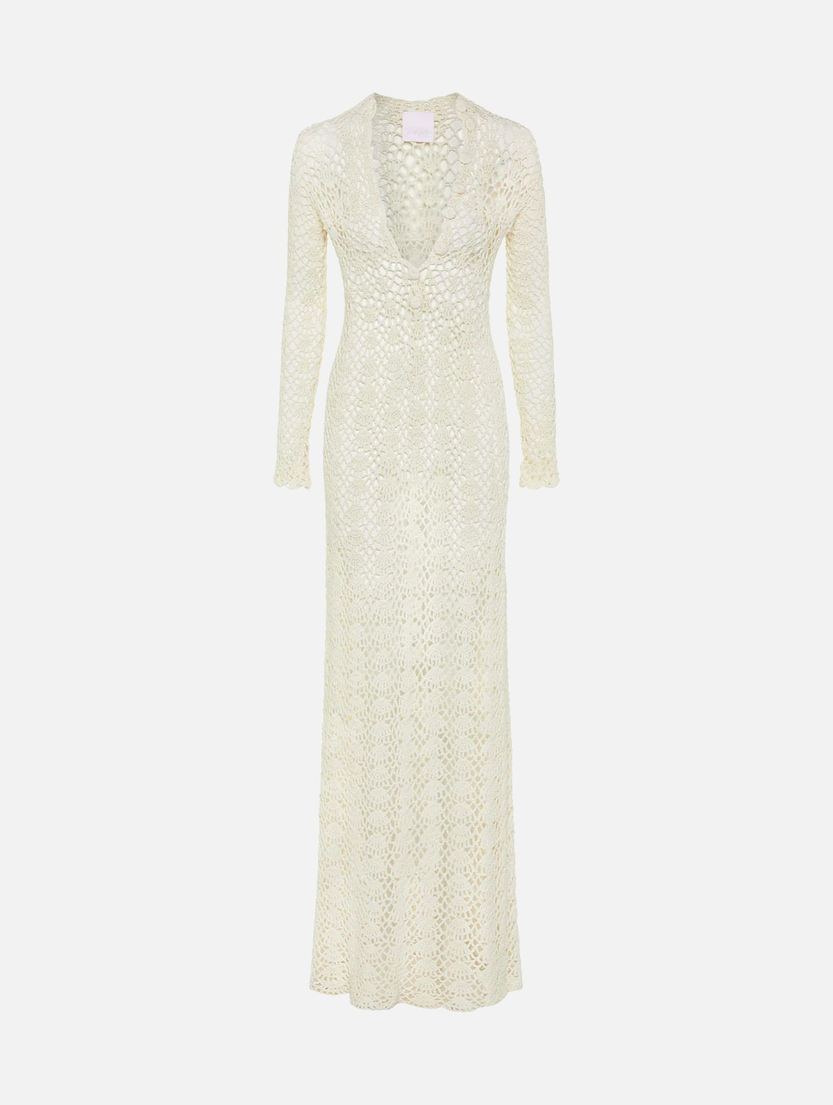 Crochet Dress in Cream