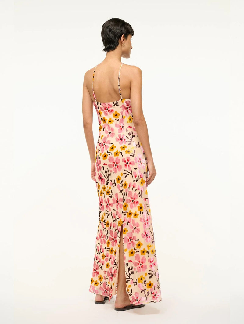 Cubism Dress in Blossom Floral Tapestry