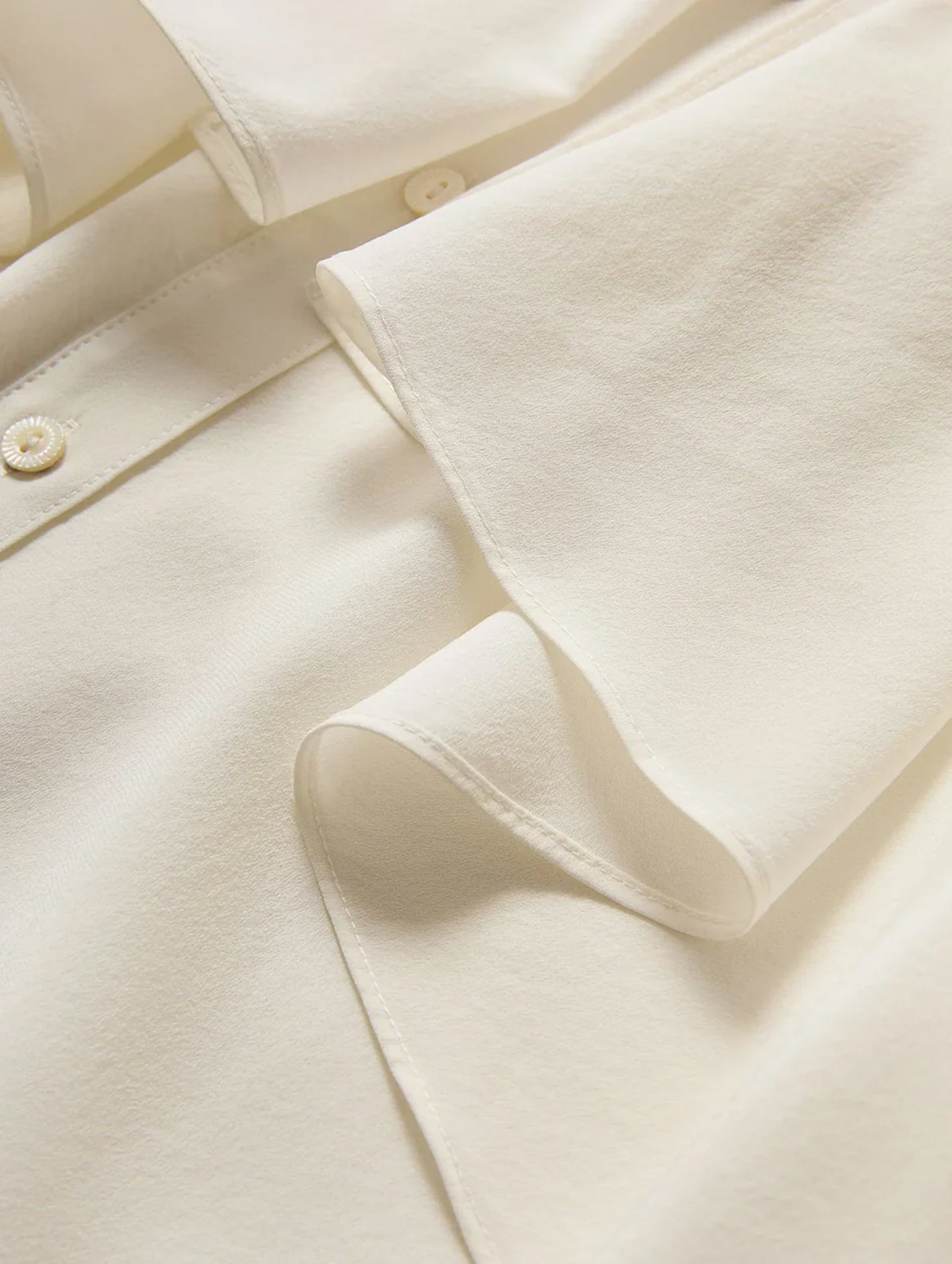 Demaris Silk Blouse in Dove