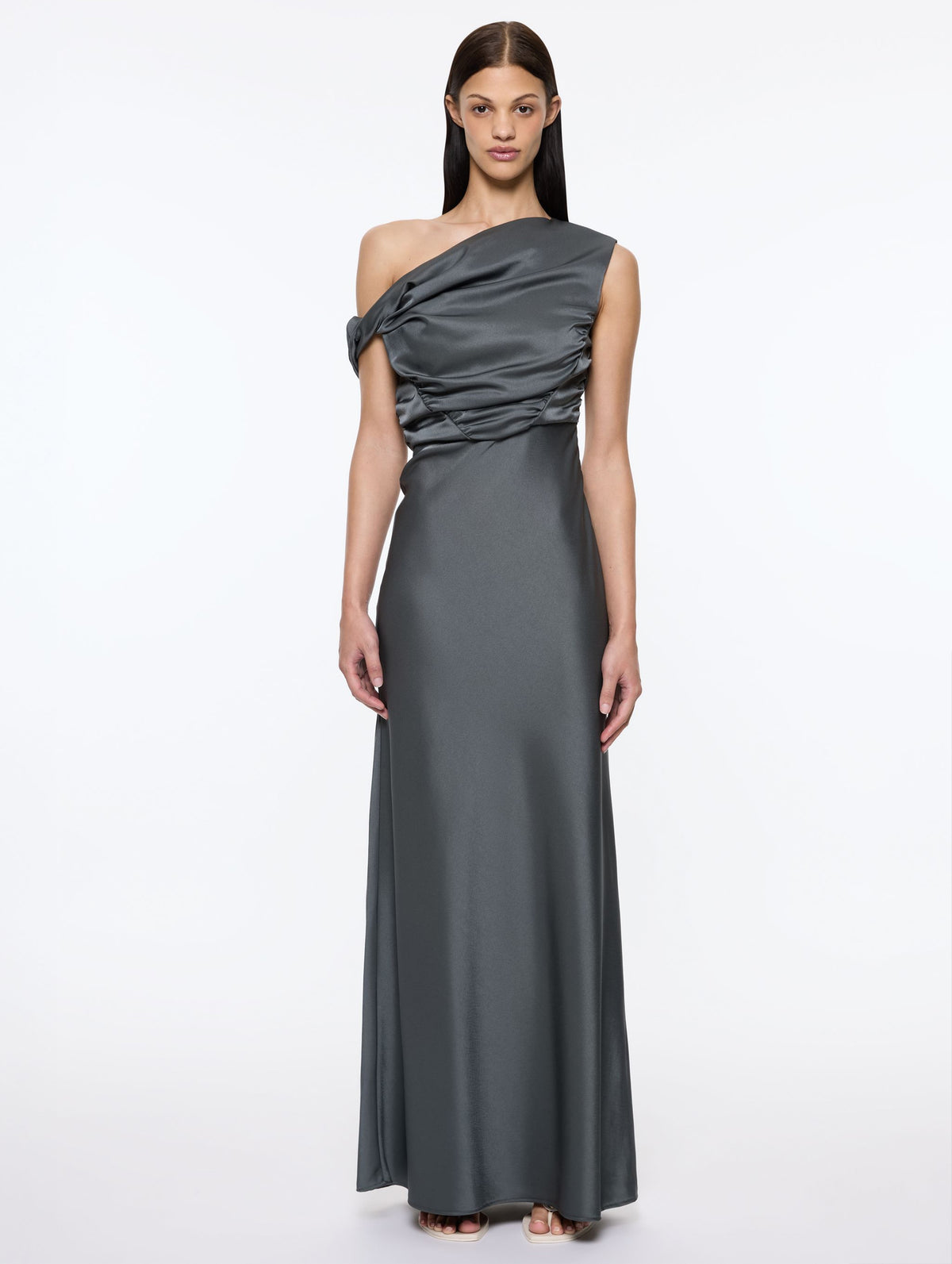 Davie Dress in Slate