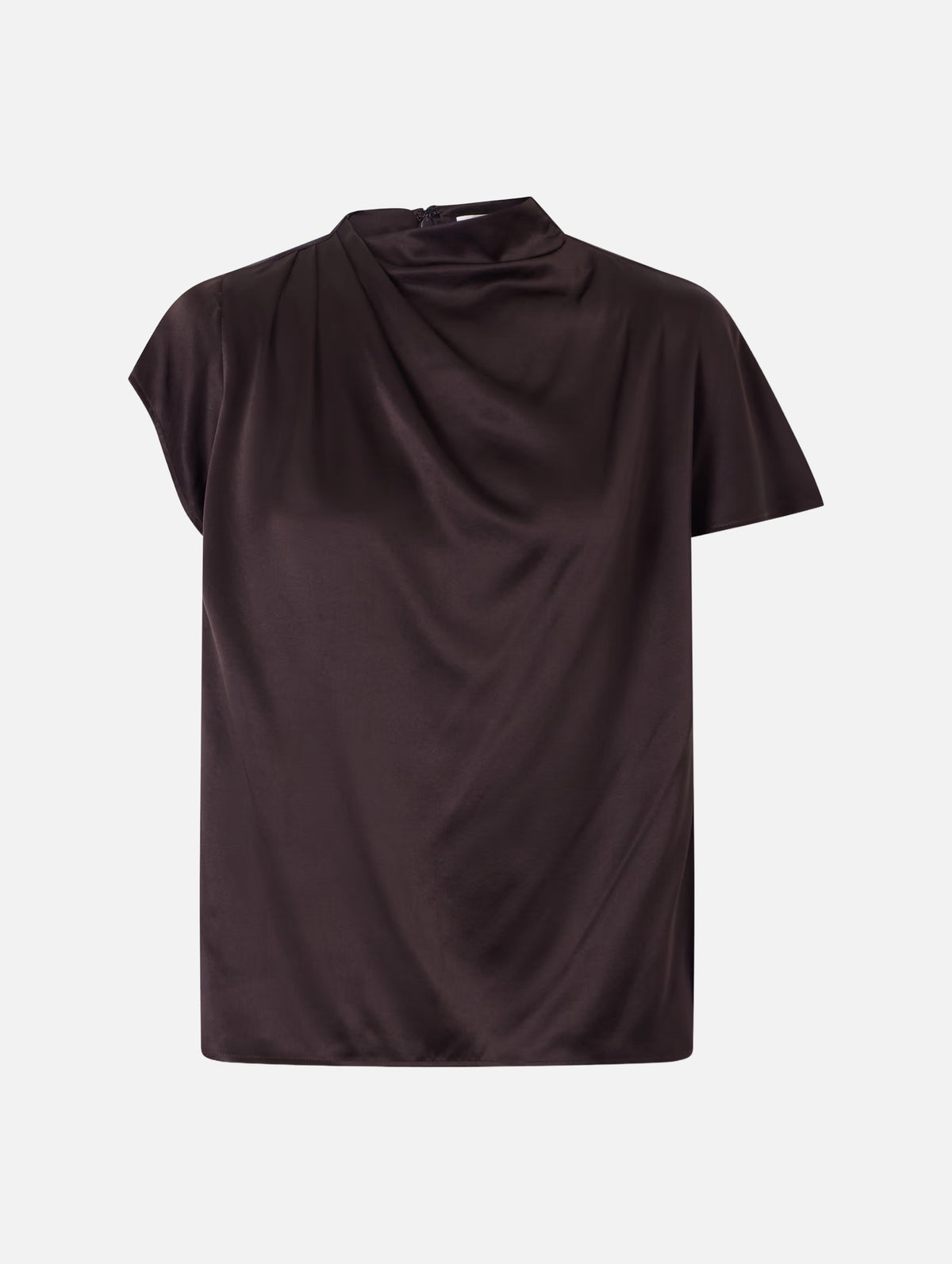 Davina Silk Top in Earth