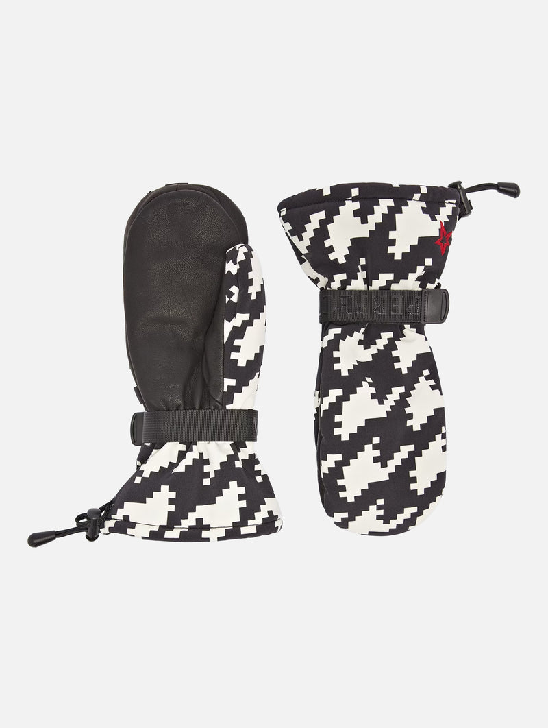 Davos Mitts in Houndstooth