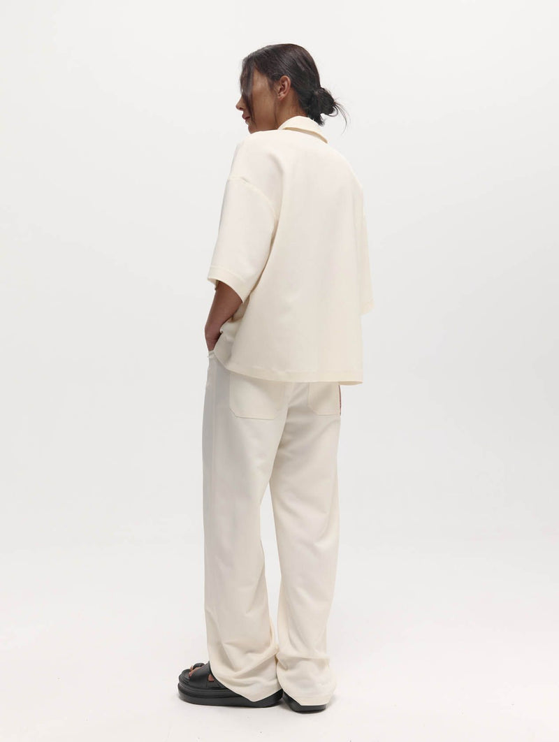 Dean Trouser in Cream