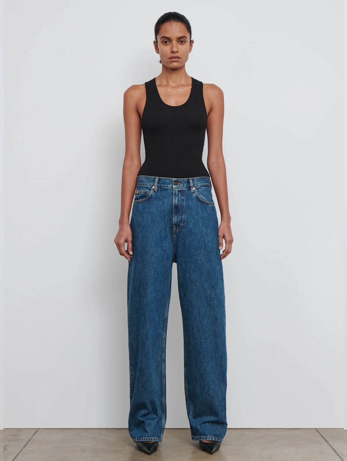 Denim Low Rise Jean in Indigo