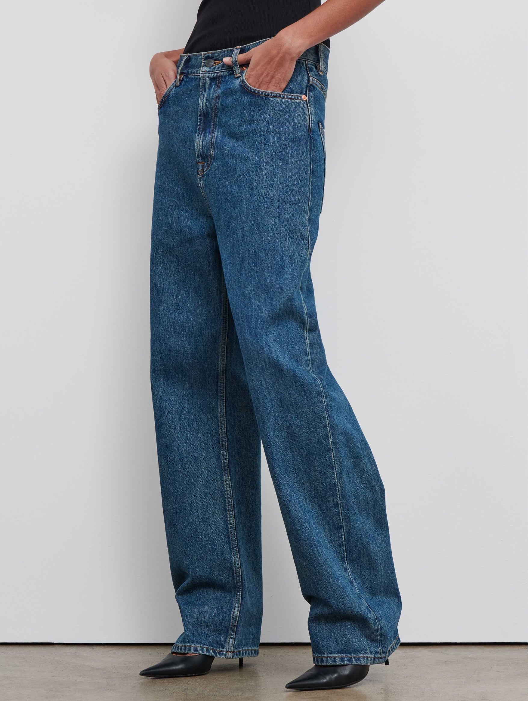 Denim Low Rise Jean in Indigo