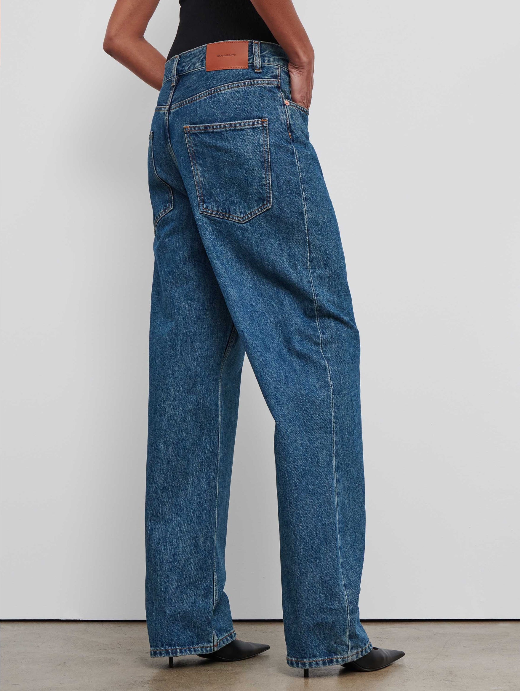 Denim Low Rise Jean in Indigo