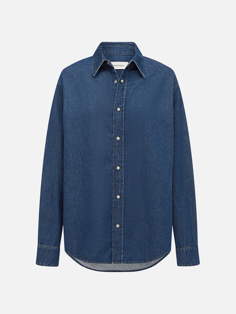 Denim Shirt in Classic Wash