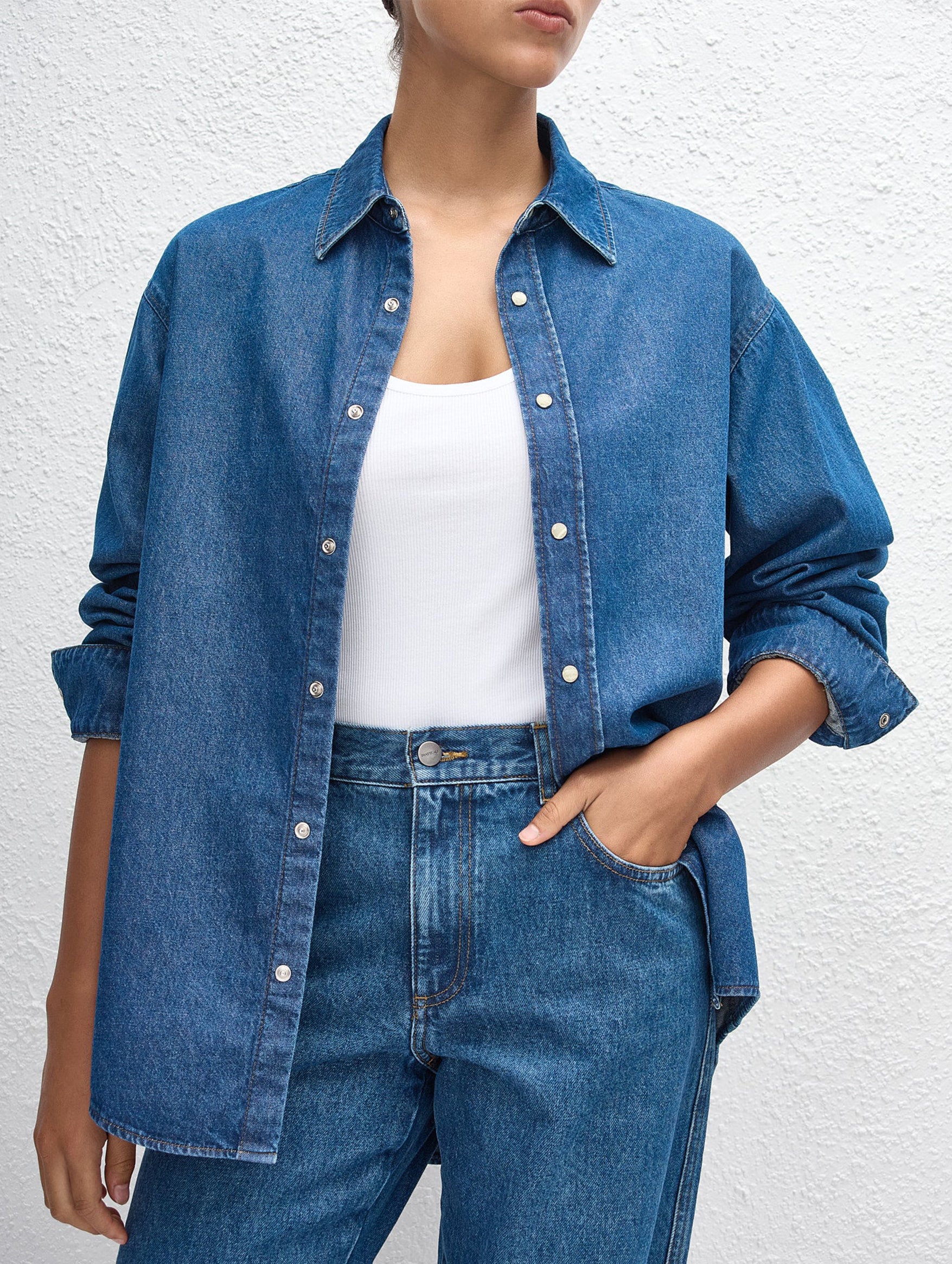 Denim Shirt in Classic Wash