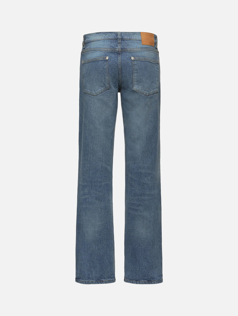 Denim Straight-leg Jeans in Blue