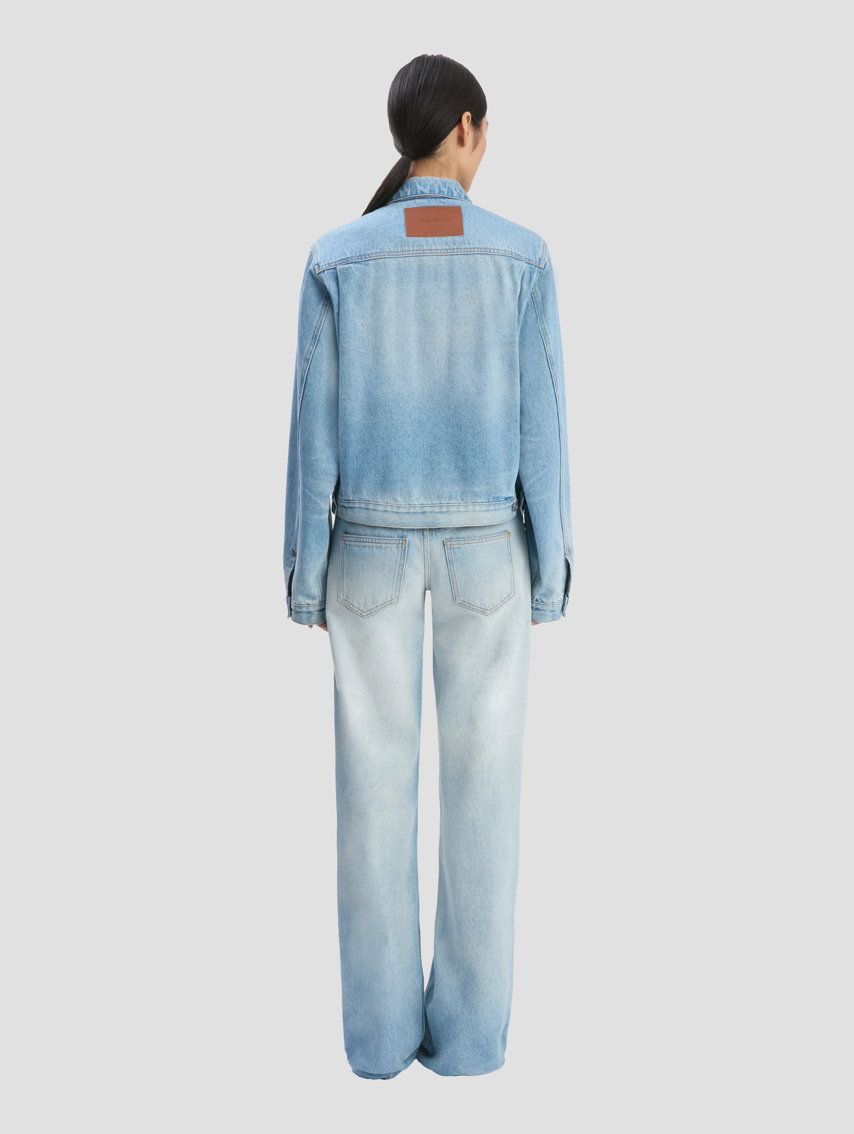 Denim Trucker Jacket in Heritage Blue