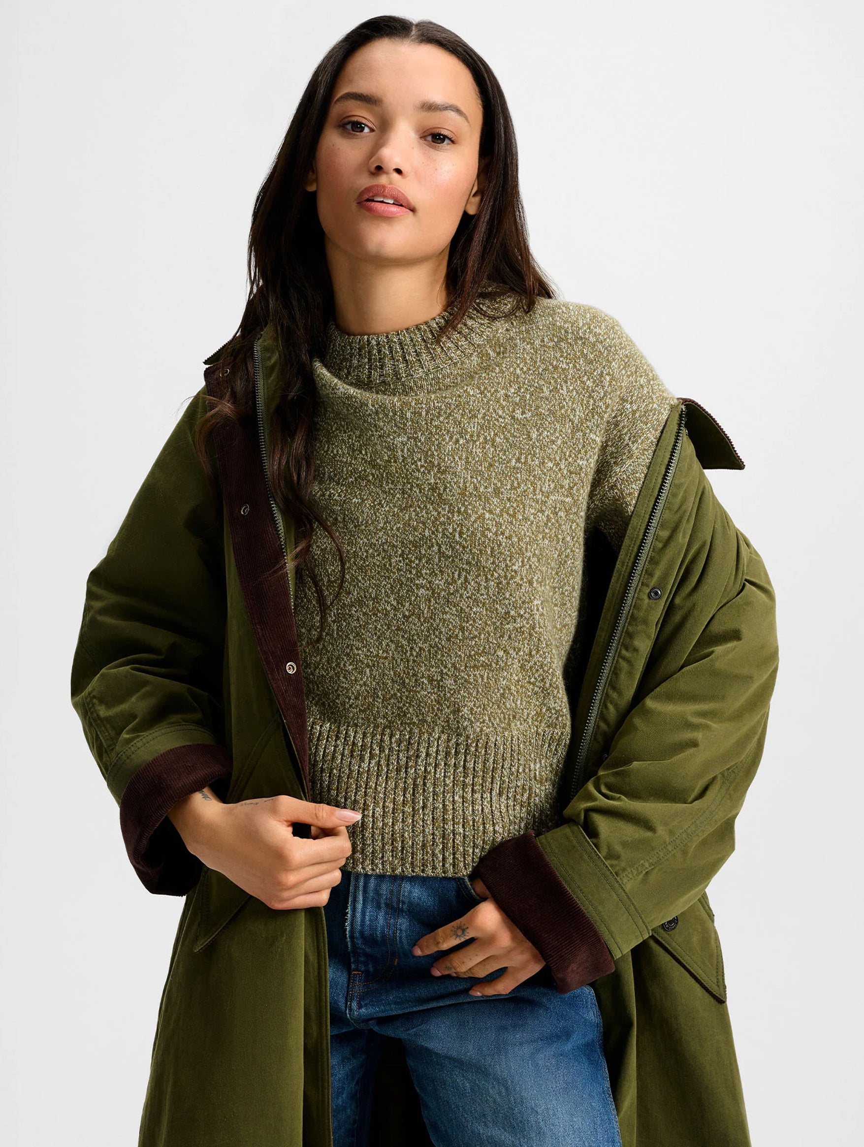 Dietz Wax-Coated Field Coat in Army